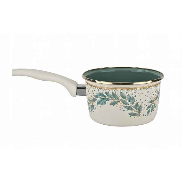 Smaltovaný rendlík 16 cm Metalac Green Line 2 L