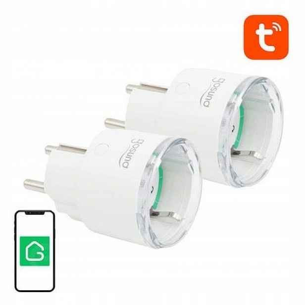 Chytrá WiFi zásuvka Gosund SP111 2-pack 3680W 16A Tuya