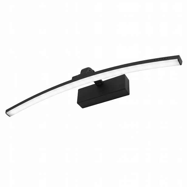 Led Koupelnové Svítidlo 12W Nad Zrcadlo Kulaté Ohnuté 40 cm Studená Bílá Barva