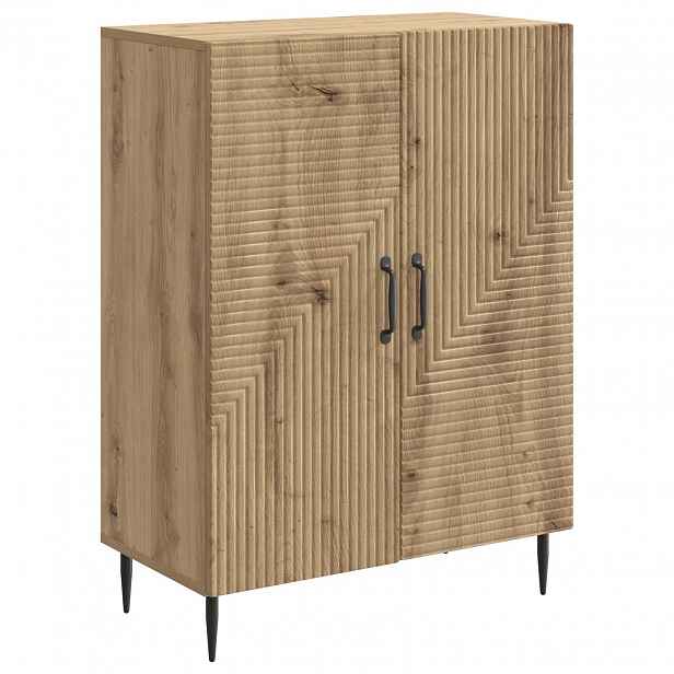vidaXL Servírovací skříň Dub artisan 66 x 34,5 x 89,5 cm