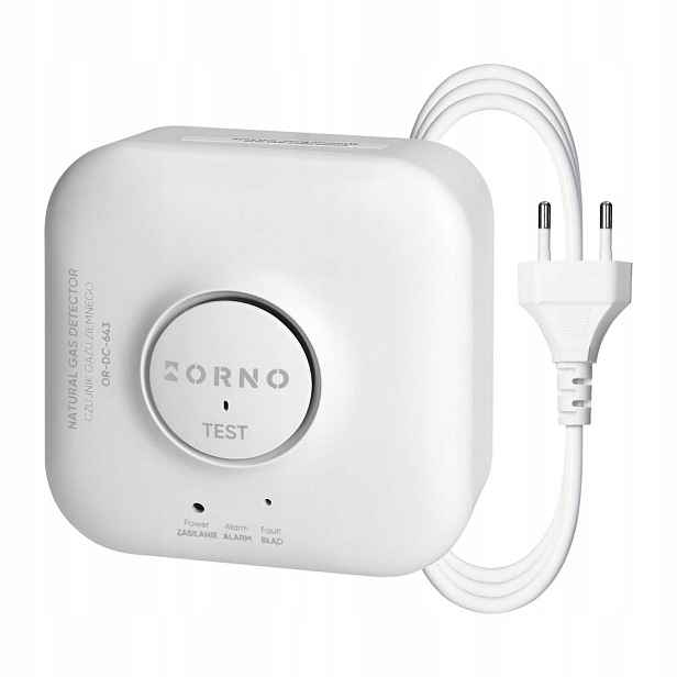 Detektor plynu, 230 V Ac, životnost senzoru 5 let, Tuya Smart Wi-Fi