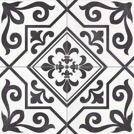 Dlažba Peronda Ayala black 45x45 cm mat AYALABK