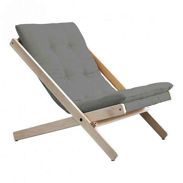Skládací křeslo Karup Design Boogie Raw/Grey