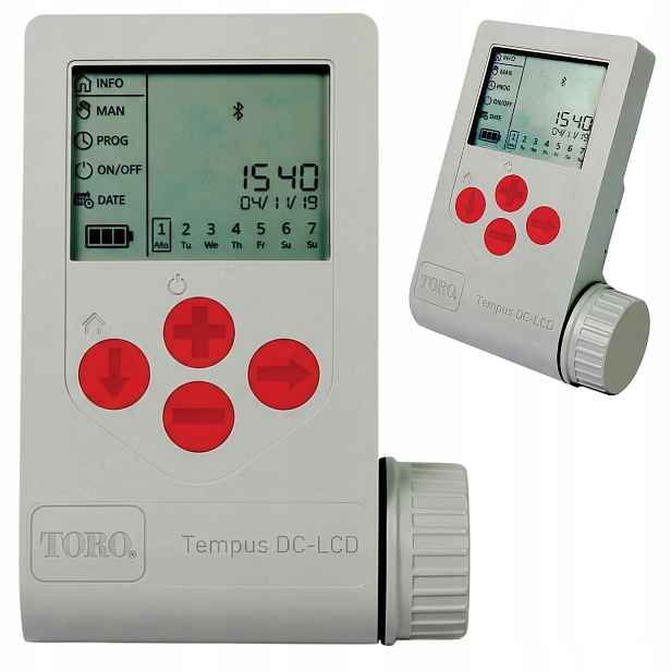 Ovladač zavlažování do zahrady Toro Tempus 9V 1-sekční LCD s Bluetooth