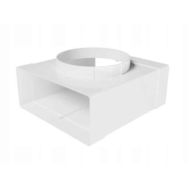 ventilační Y-kus Průchozí Przybysz Z kanálu 204x60 Na kanál Fi 125 mm