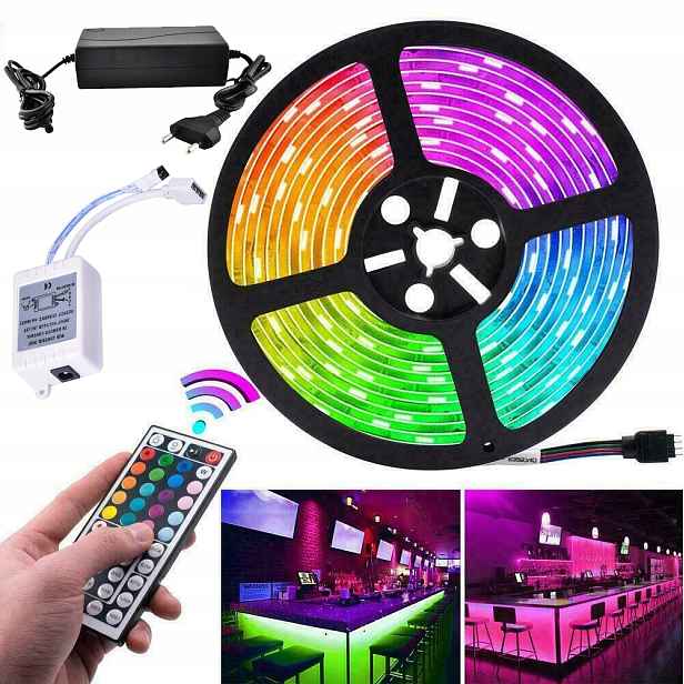 Rgb Smd Led Páska 16 Barev 3M Samolepicí 5050