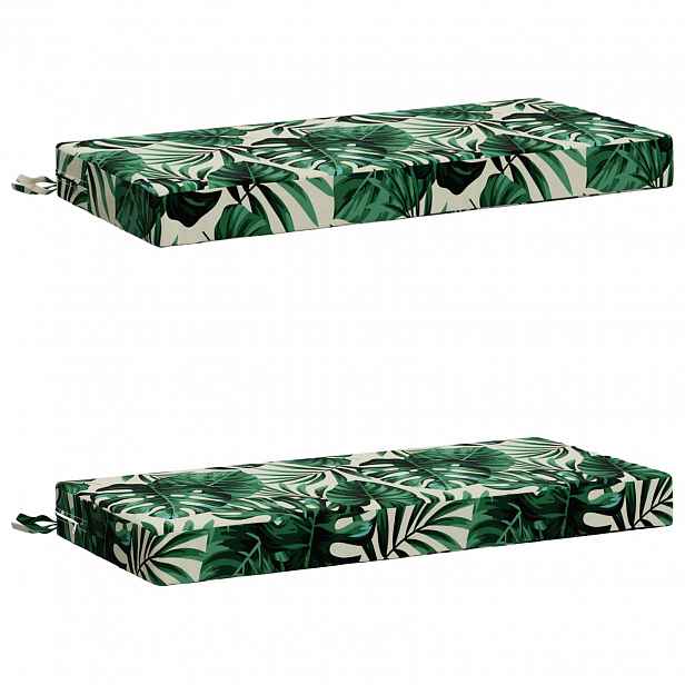 vidaXL Sady polštářů na lavici (2 kusy) SOEST 2 ks 100% polyester