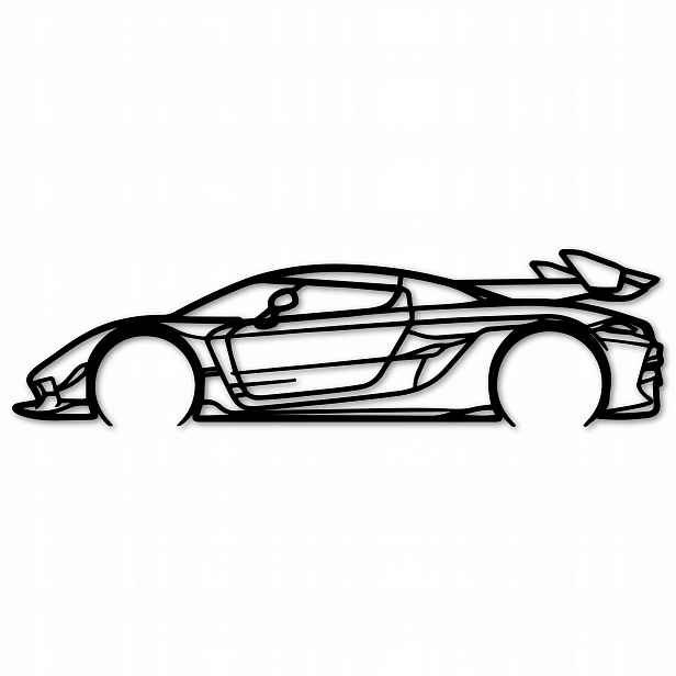 Ažurový Obraz Automobil Koenigsegg Jesko Obrazy Do Obývacího Pokoje Na Zeď 80 cm