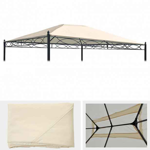MCW NÁHRADNÍ POTAH PRO STŘECHU PERGOLA CALPE Krémově bílá
