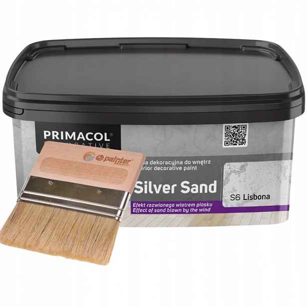 Primacol Barva Silver Sand 1L *lisabon* Štětec Spalter 80MM