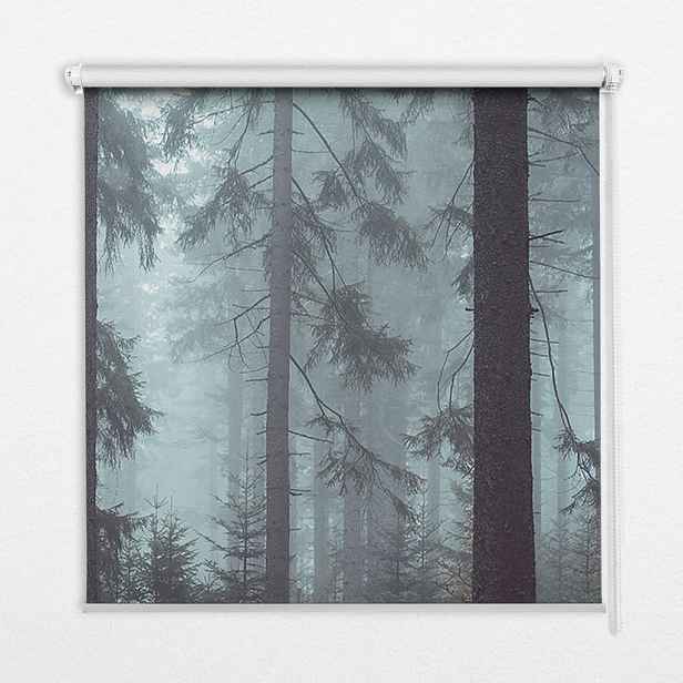 TULUP VNITŘNÍ roleta - okenní roleta - roleta - 90x180 cm - Les v noci