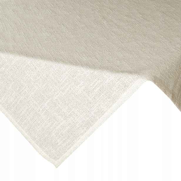 Ubrus Ines 12 85x85 cm krémový dekorativní na stůl premium Boho