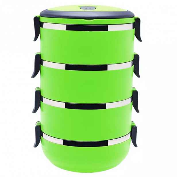 Box jídelní 4-patrový 2,8L Green
