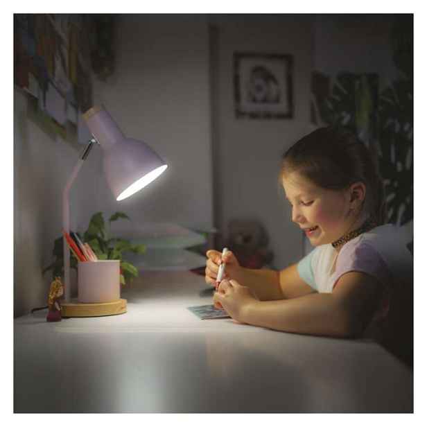 EMOS Stolní lampa Poppy růžová