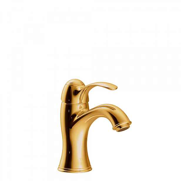 Tres TRES-CLASIC 24210301OR Jednopáková umyvadlová baterie - Zlato 24K