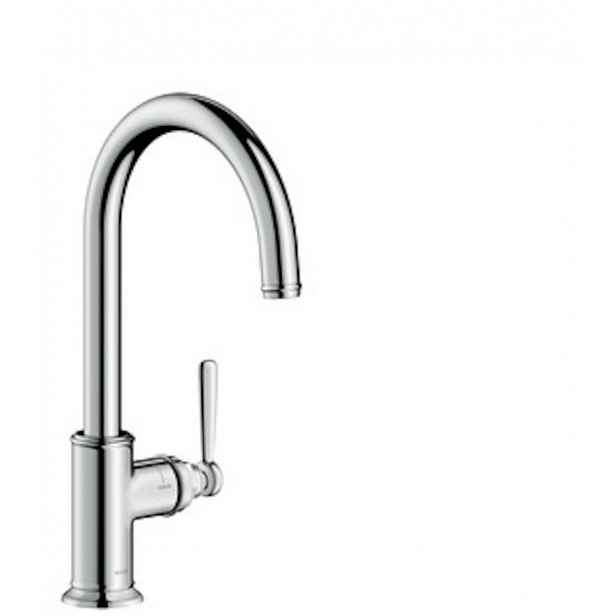 Dřezová baterie Hansgrohe Axor Montreux s otočným raménkem vzhled nerezu 16580800