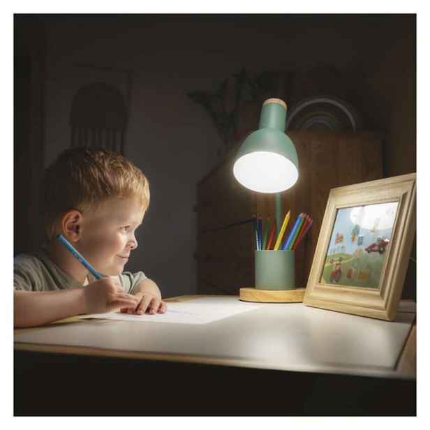 EMOS Stolní lampa Poppy zelená