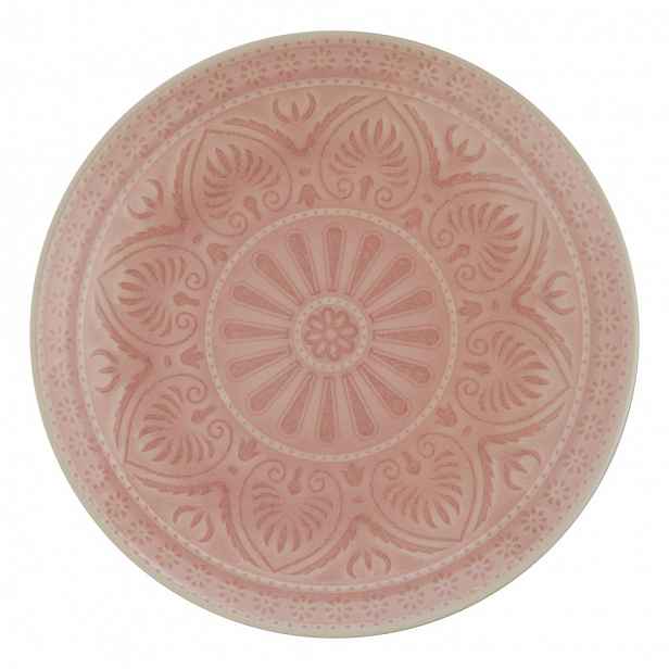 Butlers SUMATRA Talíř 25 cm - sv. růžová