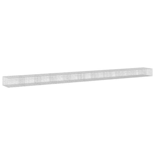 vidaXL Gabion s drátem 5 mm a síťkou 5x10 cm 1050x100x50 cm