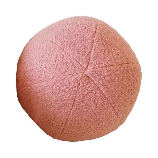 Dekorační polštář z materiálu bouclé ø 25 cm Top – Mioli Decor