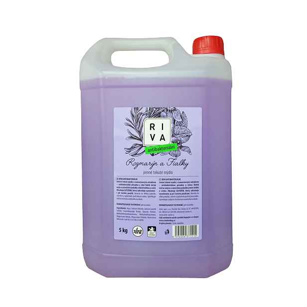 RIVA T.M. 5kg tekuté mýdlo antibakteriální 5kg 31517