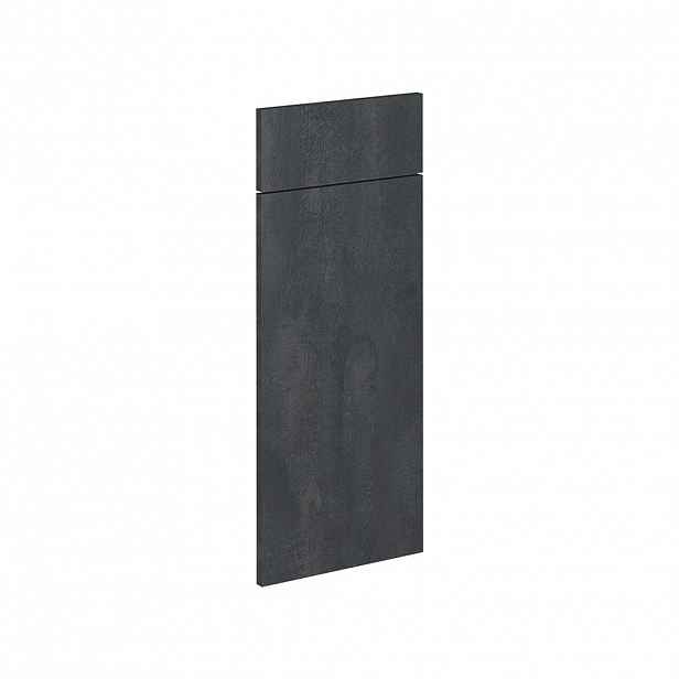 Vicco KUCHYŇSKÁ DVÍŘKA R-Line Černý beton 29.6 x 70.8 cm nábytková čela pro spodní skříňku se zásuvkami