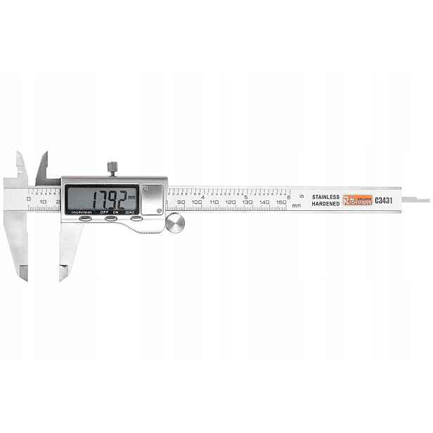 Elektronické posuvné měřítko pro měření LCD displej 150 mm 0.01 mm