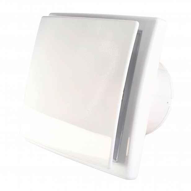 Koupelnový ventilátor Ok Eu 100 Energeticky úsporný Standard Bílý Lesk