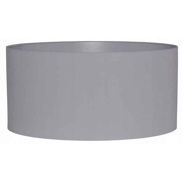 Stínidlo pro závěsnou stojací lampu Válec 50/25 cm E27 Špinavě šedý Mirano