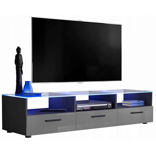 Stojící skříňka Rtv T35 Různé Barvy Volitelné Led osvětlení