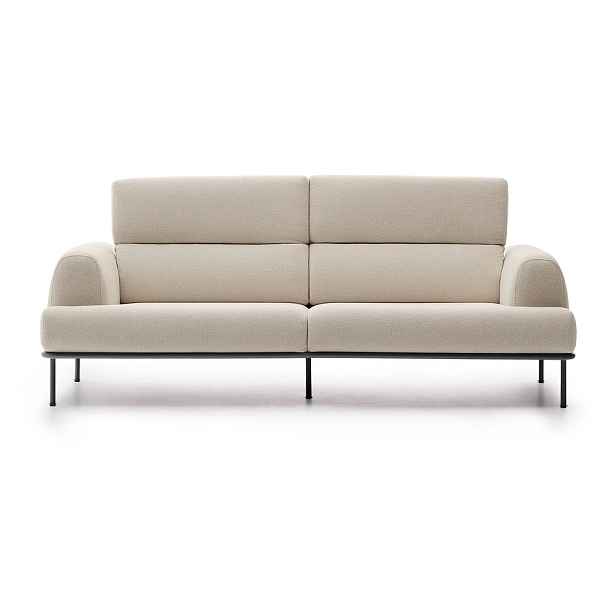 Béžová žinylková pohovka 234 cm Aurum – Kave Home