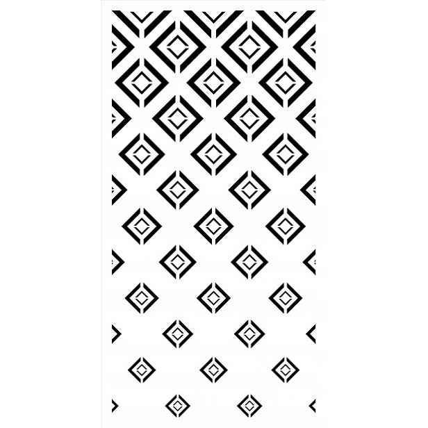 Omítací Šablona LuxBud Panel 22 pro ozdobné omítky 92 cm Dekor 3D Zeď