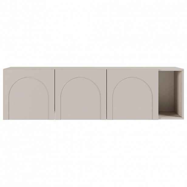 Selsey TV stolek Arkadia kašmírově šedý 175/49/35 cm