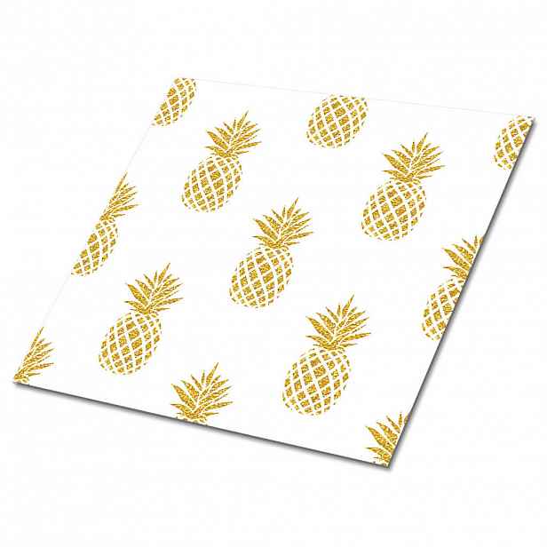 TULUP SAMOLEPICÍ OBKLADY NA STĚNU 9 ks 30x30 cm Ananas