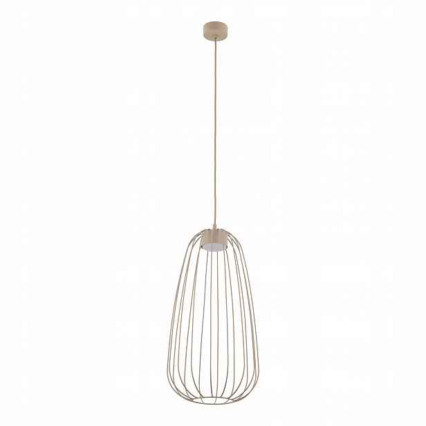 Závěsná stropní lampa Zwis Béžová Loft Metal E27 Moderní Tk Lighting