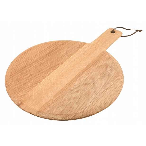Krájecí a servírovací prkénko Lity Dub, kulaté