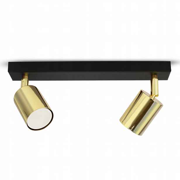 Stropní Svítidlo Lustr Stropní Svítidlo Spot 571-BG2 GU10 Led Black & Gold Edition