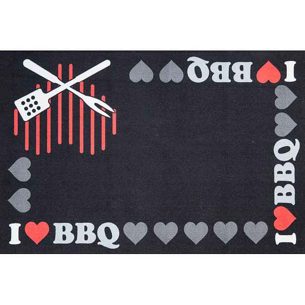 Velvetový koberec Bbq 80x120
