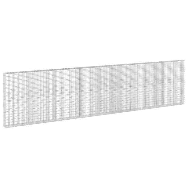 vidaXL Gabion s drátem 5 mm a síťkou 5x10 cm 850x30x200 cm