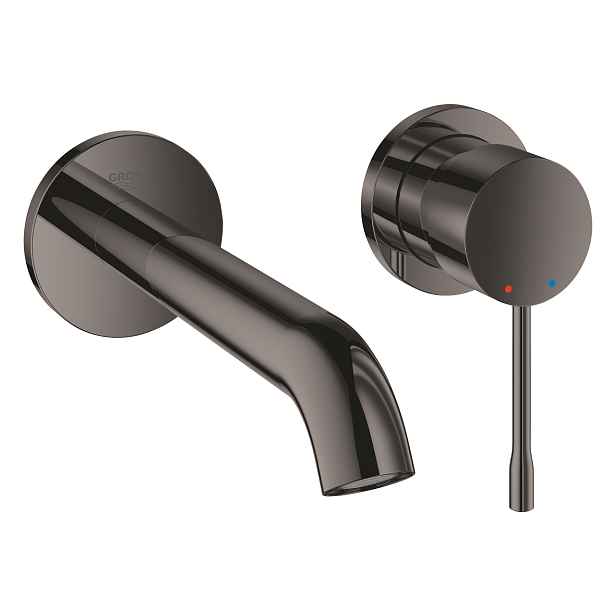 Baterie umyvadlová podomítková Grohe Essence 2 otvory, velikost M Hard Graphite 29192A01