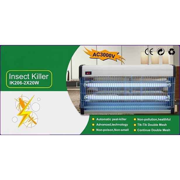 Insekticidní Lampa 40 W EGO-04-40 W pro místnosti do 200 m2