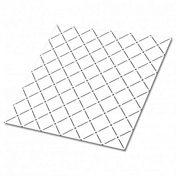 TULUP SAMOLEPICÍ OBKLADY NA STĚNU 9 ks 30x30 cm Minimalistický design