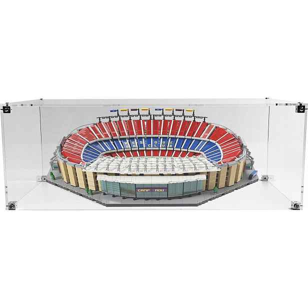 Vitrína Drewlandia pro stavebnici Lego 10284 Camp Nou Fc Barcelona