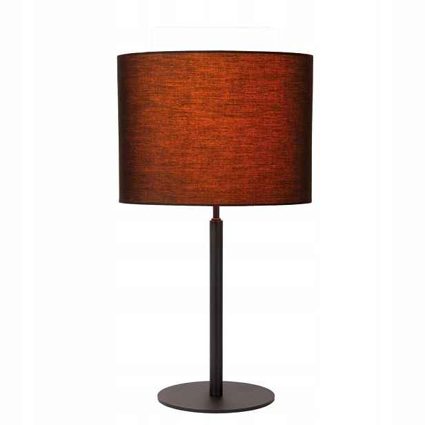 Černo-zlatá stolní lampa Maya s teplým leskem do kanceláře 81/30/Lucide