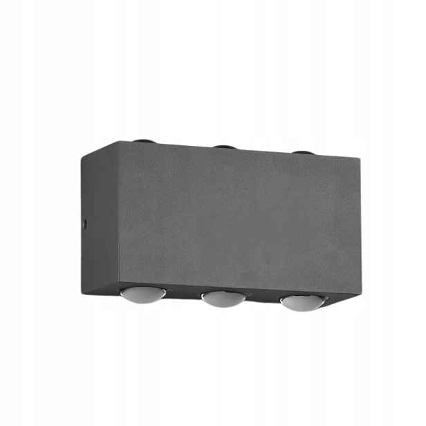 Fasádní lampa pro venkovní nástěnné svítidlo Clyde antracit Led IP54 300 lm Trio