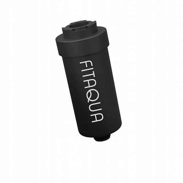 Sprchový vodní filtr FitAqua černý Kdf 5000 l