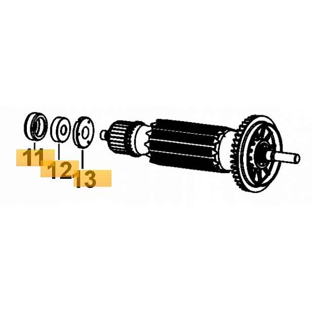 Dewalt Rotorová Jednotka Pro Brusku DWE4257 DWE4246