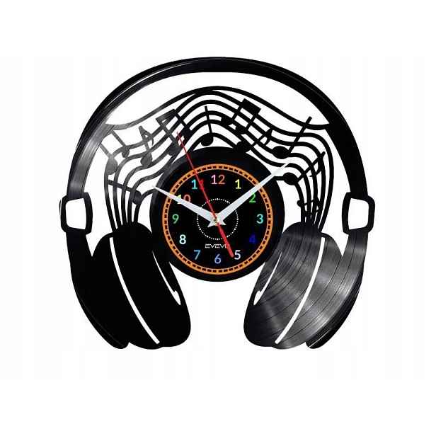 Headphones Dárek pro milovníka originální Nástěnná Dekorace z desky
