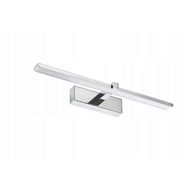 Koupelnová Lampa Led koupelnové nástěnné svítidlo nad zrcadlo skříňku 8W 40cm Chrom