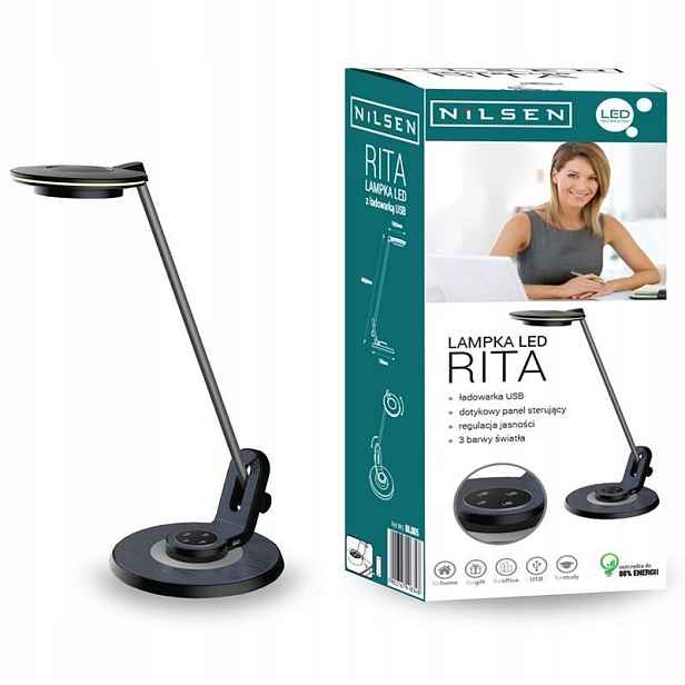 Stolní Led lampa Lampa s Usb na stůl pro výuku 3 barvy školní Nilsen